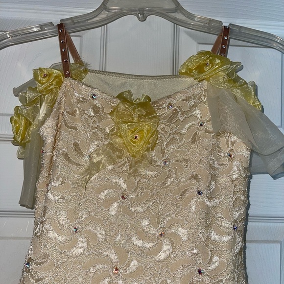 Light Yellow Ballet Costume - Picture 3 of 3